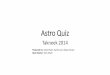 Astro quiz(takneek)