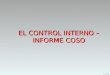 El control interno - Informe COSO
