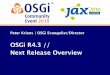 OSGi Community Event 2010 - OSGi Technical Update