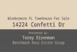 Windermere FL Townhouse For Sale - 14224 Confetti Dr