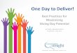 One Day To Deliver! Best Practices for Maximizing Giving Day Potential