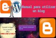 Manual para crear un blog