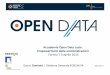 Accademia Open Data Lazio: fare open data a partire dalla formazione dei dipendenti