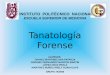 Tanatología forense   equipo 1