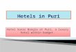 Hotels in puri
