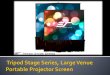 Tripod Stage Series Portable Projection Screen - Elite Screens