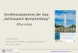 Entstehungsprozess der App "Schlosspark Nymphenburg" - #NymApp