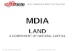 MDIA ... LAND ... a component of natural capital