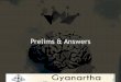 Gyanartha 2014 Prelims & Answers