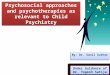 Psychotherapy in children