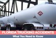 Florida Trucking Accidents: What You Need to Know