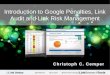 Introduction to Google Penalties, Link Audit and Link Risk Management