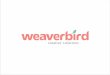 2015 Weaverbird Creative Solutions Credentials