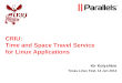 CRIU: Time and Space travel Service for Linux Applications