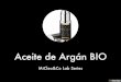 Aceite de Argán BIO MiCleo&Co Lab Series