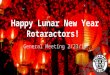 CSUMB Rotaract General Meeting: 02/23/2015