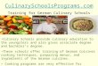 How to Find German Culinary Schools for Cooking Art
