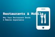Why Mobile apps is a must for Restaurant owners!