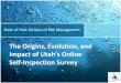 Utah Internal Survey for Managing Risk