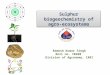 Sulphur biogeochemistry of agro ecosystems