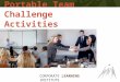 Portable team challenge activities 2015