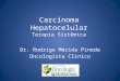 Carcinoma hepatocelular   terapia sistêmica