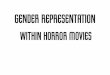 Gender representations Within Movies!