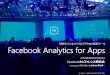 Facebook Analytics for Apps(＠Facebookカンファレンス報告会)