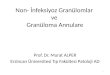 Non- Infectious Granuloma and Granuloma Annulare