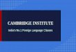 Foreign Language classes in Mumbai