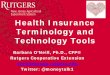 Health Insurance Terminology and Technology Tools-06-15