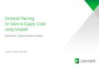 Anaplan Hub 2015: Lexmark and demand planning for sales and supply chain with Anaplan