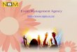 Event management agency