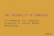 Sociability of Campaign // Framework for Campaign Planningn in Social Media Marketing