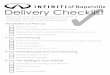 Customer Delivery Checklist - Infiniti of Naperville