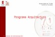 Presentación Autoevaluación Arquitectura universidad de Tolima