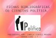 Fichas De Ciencias Políticas