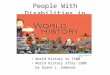 World history disability prime