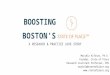 Boosting Boston's State of Place: A Research & Practice Love Story
