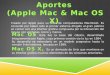 Aportes (apple mac & mac os x)