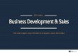 CB Insights: Business Development & Sales