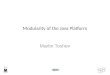 Modularity of The Java Platform Javaday (