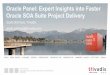 Oracle Panel: Expert Insights into Faster Oracle SOA Suite Project Delivery