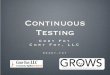 Continuous Deployment and Testing Workshop from Better Software West