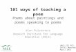 101 ways of Teaching a Poem