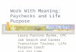 work with meaning