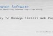 Careers Pages Made Easy With Newton Software