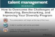 How to Overcome the Challenges of Measuring, Benchmarking, and Improving Your Diversity Program