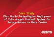 Flat World Technologies Deployment of Iris Access Control System for Secure Access to Data Center