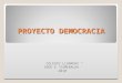Proyecto democracia
